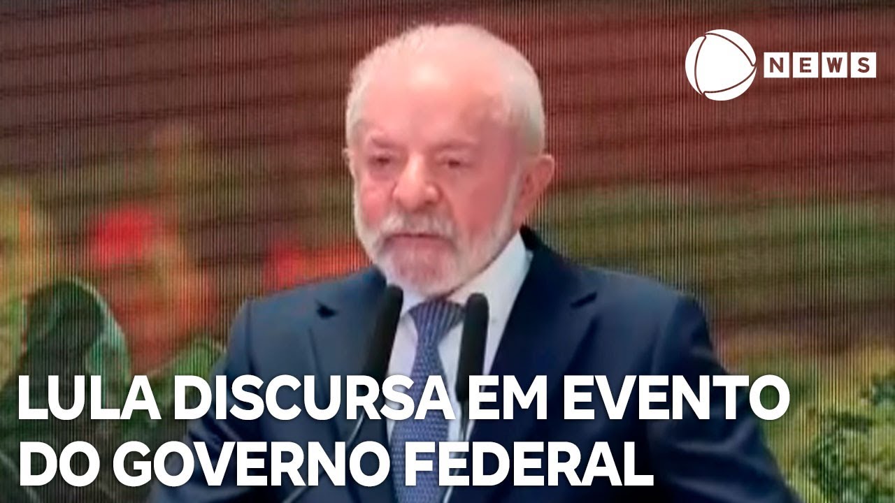 Lula discursa em evento do Governo Federal