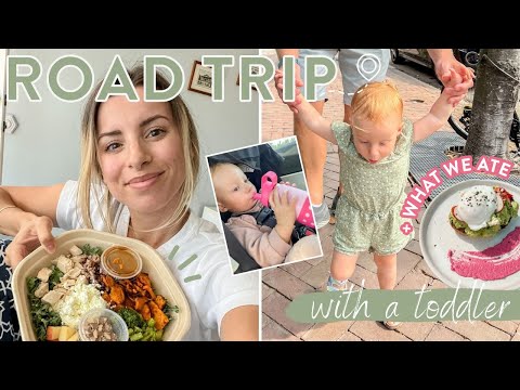 The most STRESSFUL family road trip 😅...traveling with a Toddler is no joke! 🚗 👶🏼