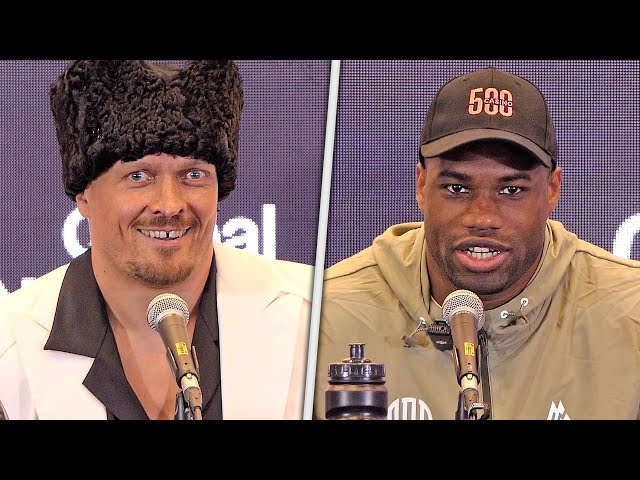 Oleksandr Usyk vs. Daniel Dubois 2 • FULL FINAL PRESS CONFERENCE | DAZN Boxing