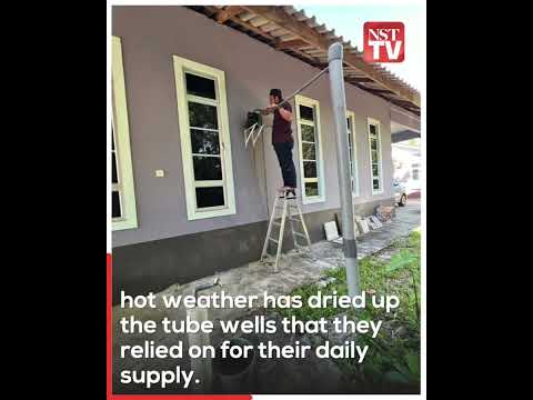 Kelantan villagers facing water dilemma after wells dry up