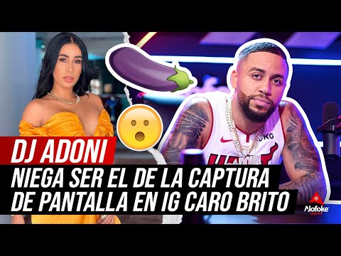 DJ ADONIS NIEGA SER EL DE LA CAPTURA DE PANTALLA EN IG CARO BRITO (REPASO DE SU LOGROS DEL 2021)