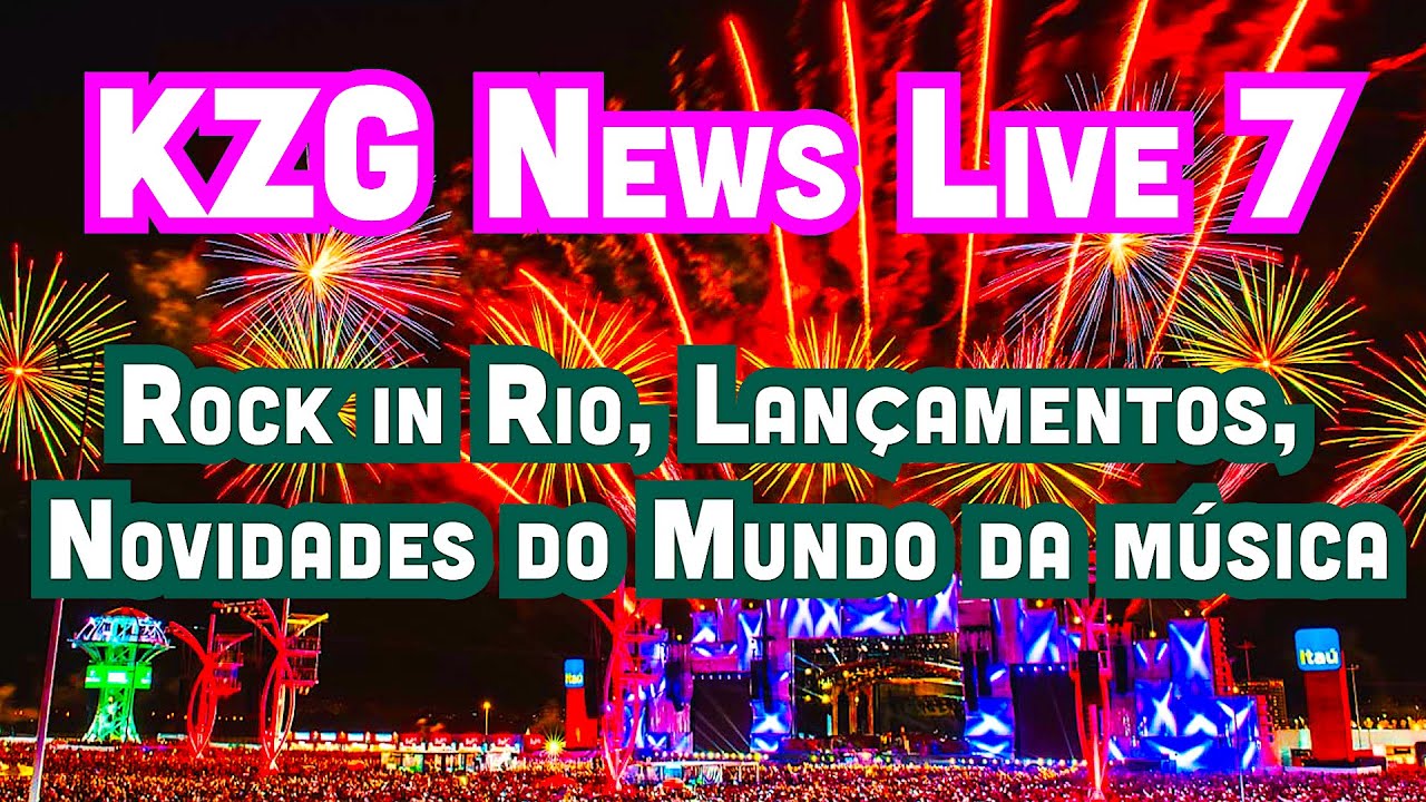 KZG NEWS LIVE 007 - Notícias do Rock 💀 (Gastão Moreira & Nando Machado)