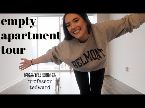 I moved to Nashville! Here's my empty apartment tour!