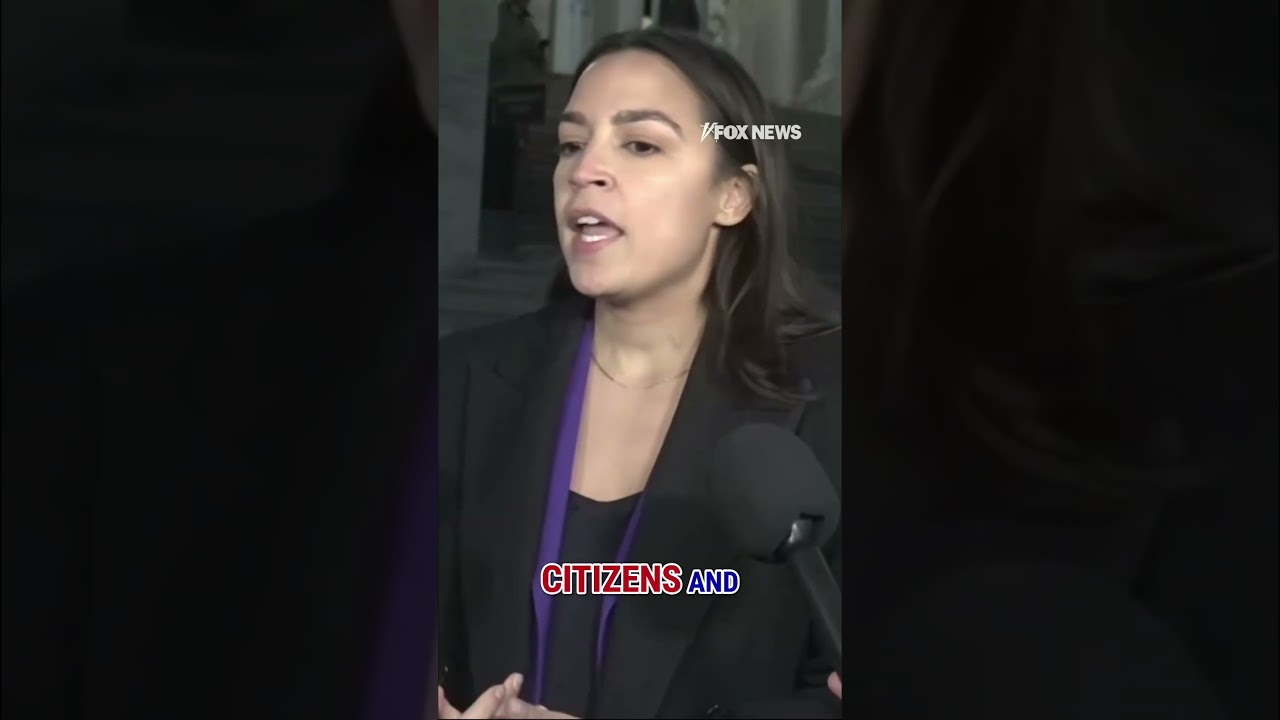 AOC says Trump admin shooting mothers 'IN THE FACE' #foxnews #news #us #fox