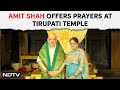 Amit Shah Latest News | Amit Shah Visits Temple In Andhra After Hectic Campaigns