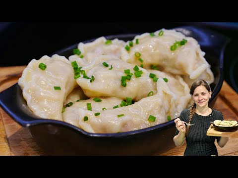 Вареники с Картошкой По-Селянски (Идеальное тесто для вареников)