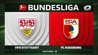 VfB Stuttgart vs. FC Augsburg | Matchday 10 — Bundesliga 2025/26