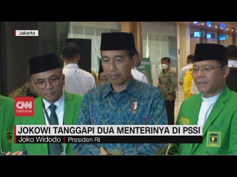 Jokowi Tanggapi Dua Menterinya Di PSSI