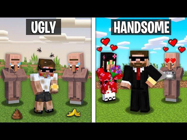 From Ugly to Handsome Carry in Minecraft..