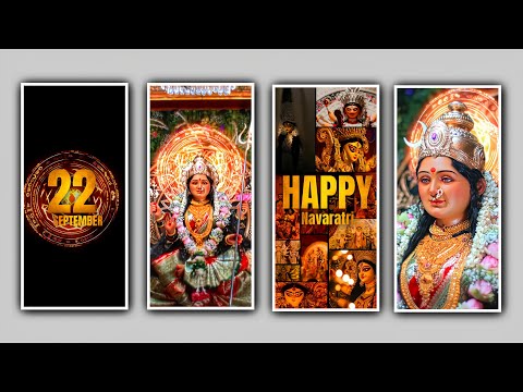 Trending Navratri Status Editing | Maa Durga Video Editing | Alight Motion Navratri Editing Tutoral