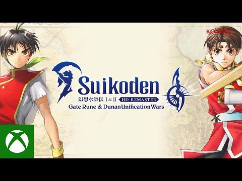 Suikoden 1&2 HD Remaster Release Date Trailer