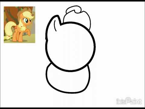 Speed Paint 🧡✨ (Apple Jack 🧡🍎)