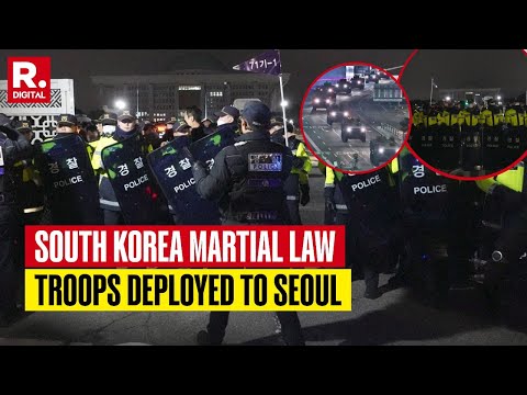 Martial Law in South Korea: Opposition Supporters Gather Outside Parliament | Seoul Latest News