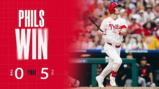 Orioles vs. Phillies Game Highlights (8/5/25) | MLB Highlights