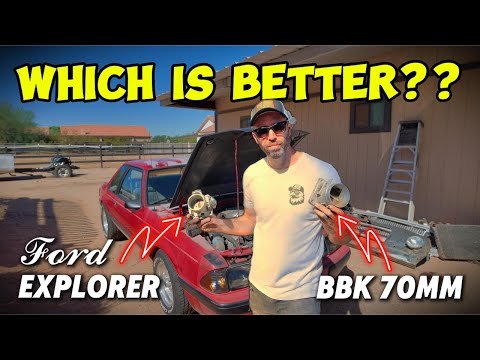Which Throttle Body Is Better For Our GT40 Setup; BBK or Factory Ford Explorer?