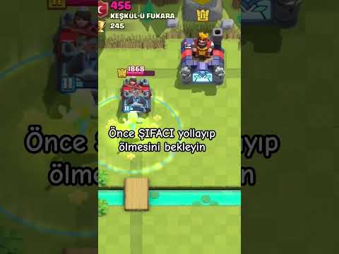 1 CAN TAKTİĞİ #clashroyale #shorts #supercell