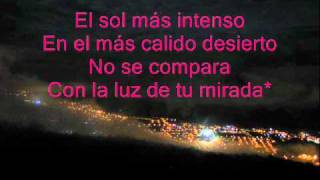 LA MUJER QUE SOÑE - LOS TEMERARIOS.... LETRA - YouTube