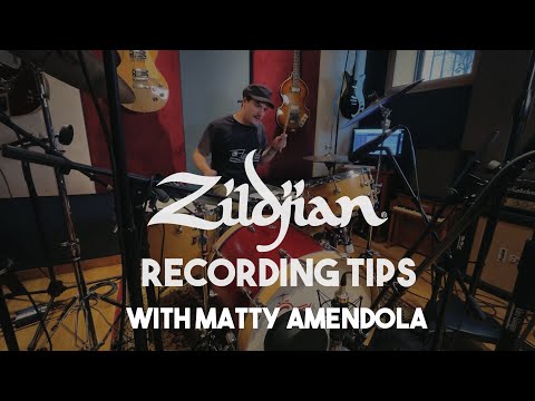 Zildjian Recording Tips: Mixing Drums