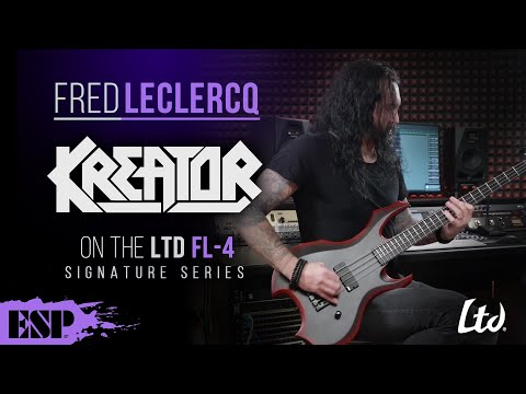 ESP Guitars: Fred Leclercq (Kreator) on the Signature Series LTD FL-4