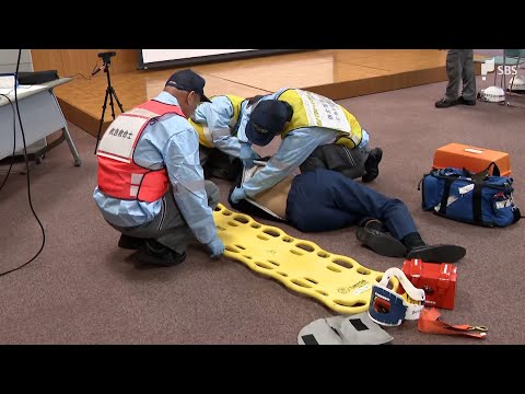 救急隊が様々な状況に対応する実践的な訓練 駿東伊豆消防本部の全ての救急隊が参加し3日間実施＝静岡
