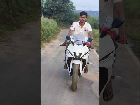 First time bike ride #r15 #bikerace #bikestatus #bikelover #trending #shorts #viral #editorjkarya111
