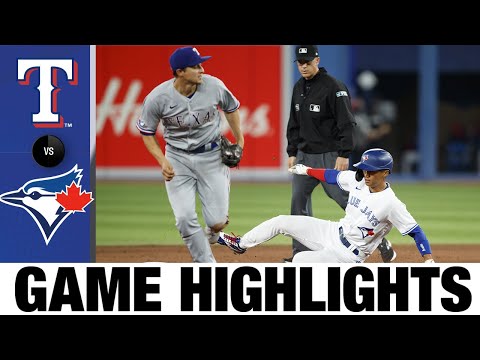 Rangers vs. Blue Jays Game Highlights (4/10/22) | MLB Highlights