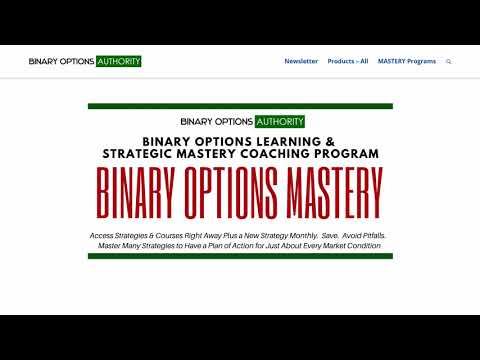 Binary Options MASTERY Coaching Program Review and Overview