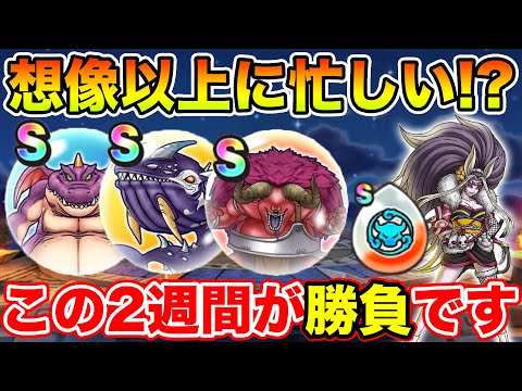 【ドラクエウォーク】想像以上に忙しい期間!! 8月はこの2週間が勝負です!!【DQW】