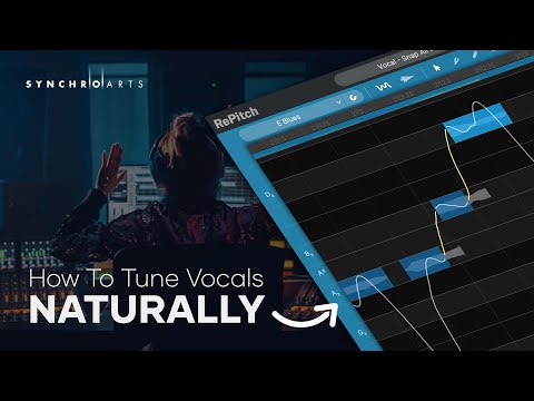 How To Tune Vocals NATURALLY with RePitch | A Quick Start Guide