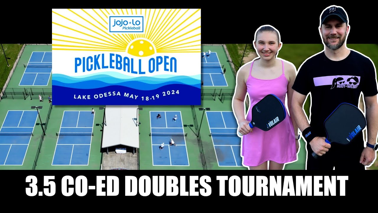 Webby and His Daughter Compete at Jojo + Lo Pickleball Open | 3.5 Co-ed Doubles Tournament