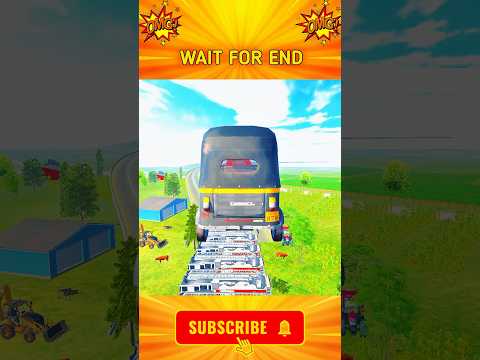 টেম্পু জাম্প Franklin🤣 Indian Bike Driving 3D💥 #shorts #indianbikedriving3d #gta