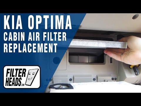 KIA Optima - Cabin Air Filter Replacement