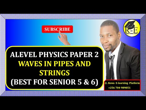 002 – ALEVEL PHYSICS PAPER 2 | WAVES IN PIPES AND STRINGS | PHYSICAL OPTICS | 510/2