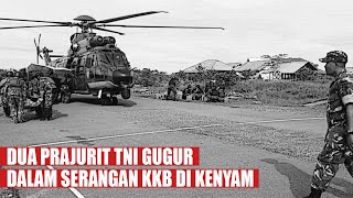 Dampak KKB Papua: Serangan Bersamaan di Dua Lokasi, Dua Prajurit TNI Gugur, Ini Mereka