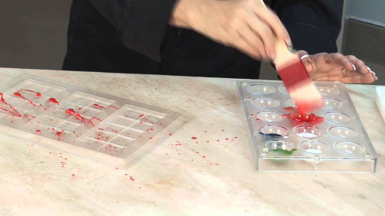 Cocoa Butter Tutorial - How to use colored cocoa butter