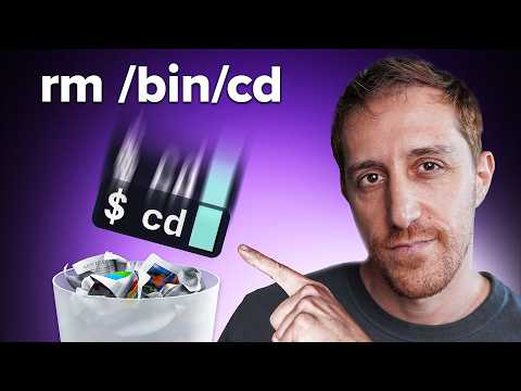 Never `CD` in the terminal ever again