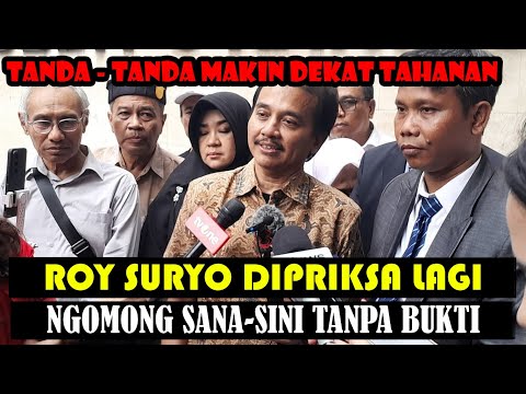 NGELANTUR SANA -SINI! ROY SURYO MAKIN DEKAT TAHANAN