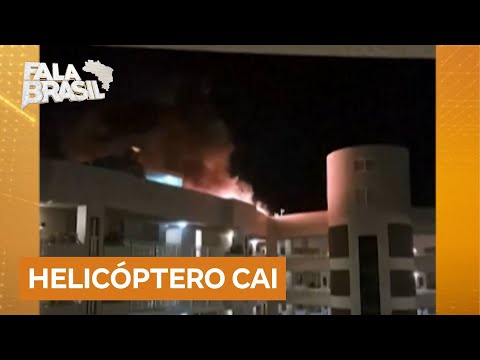 Helicóptero cai no teto de hotel de luxo na Austrália