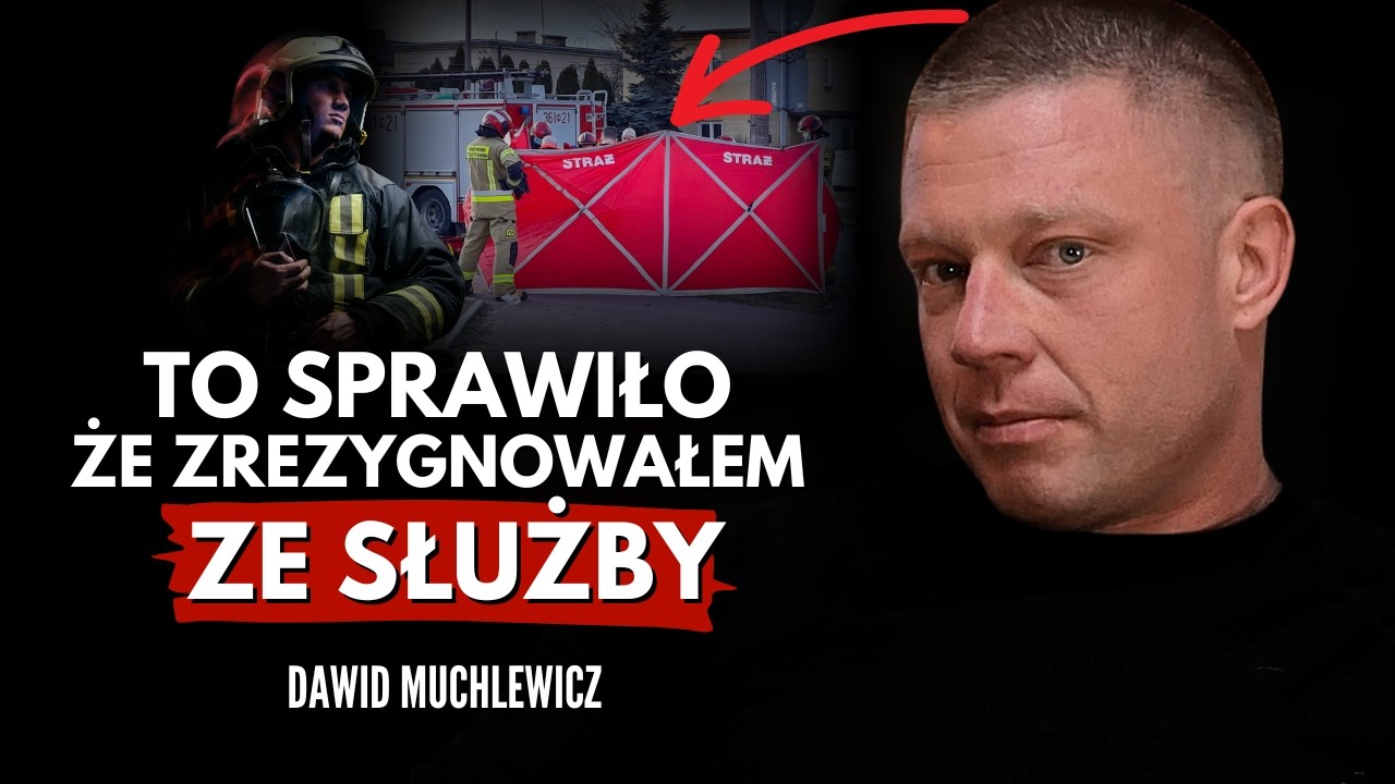Były strażak obnaża kulisy służby! Nepotyzm, stres i brak wsparcia? kpt. Dawid Muchlewicz