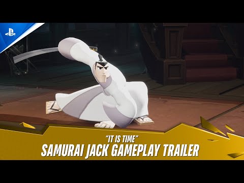 MultiVersus - Samurai Jack "It is Time" Gameplay Trailer | PS5 Games