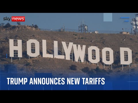 Donald Trump announces 100% tariff on non-US movies as film industry 'dying'