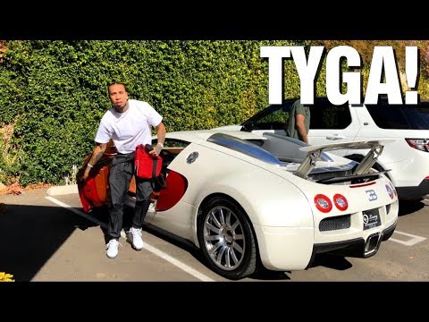TYGA DRIVING HIS BUGATTI VEYRON in Los Angeles!