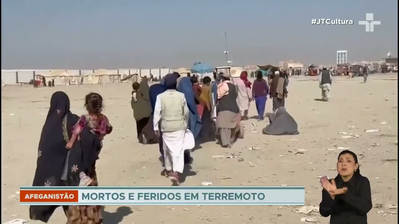 Terremoto de 63 graus atinge o Afeganistão e deixa dezenas de mortos e feridos