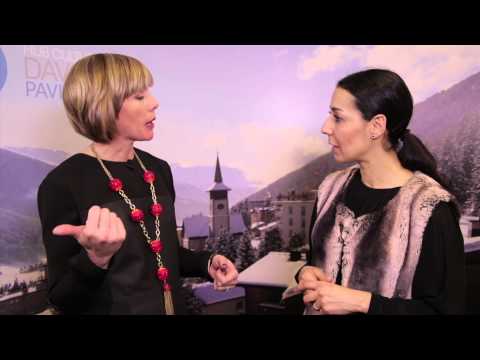 WEF Davos 2014 Hub Culture Interview with Soulaima Gourani
