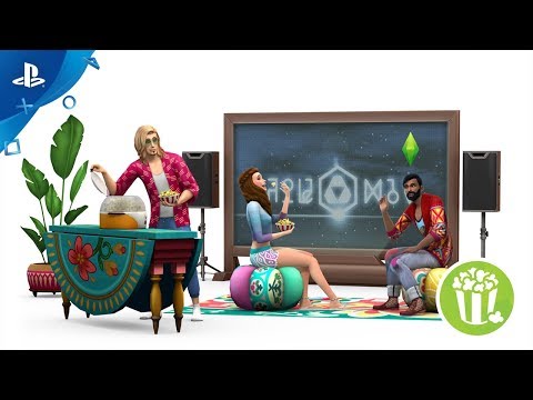 The Sims 4 Movie Hangout Stuff - Official Trailer | PS4