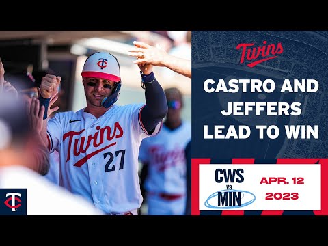 White Sox vs. Twins Game Highlights (4/12/23) | MLB Highlights video clip