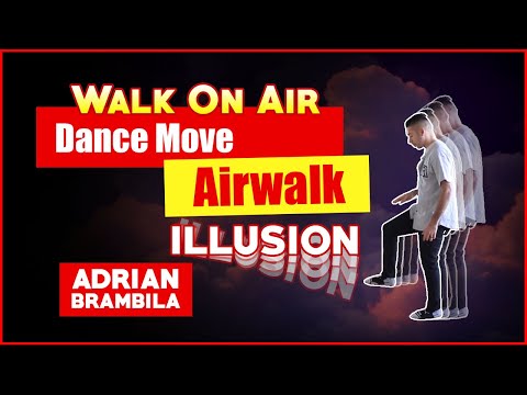 Walk On Air Dance Move | Airwalk Illusion Tutorial 'Invisible Step Jump'