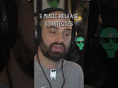 Here’s 3 music release strategies 🎶📆 #shorts
