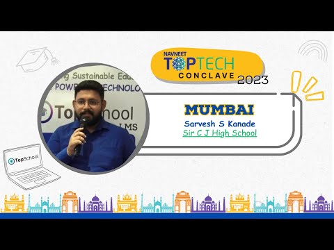 NAVNEET TOPTECH Conclave –  2023 | Mumbai | Sarvesh  Kanade, Sir C J High School