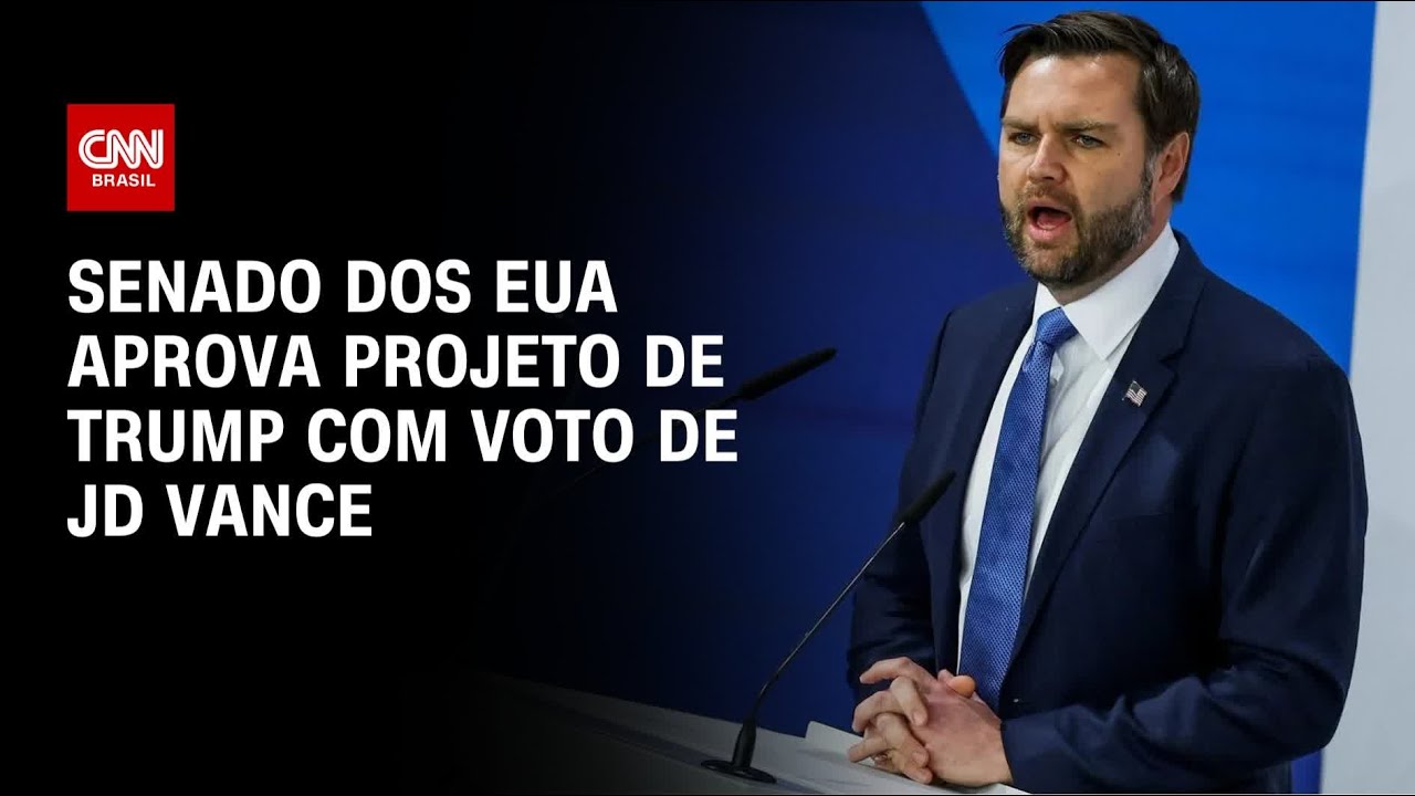 JD Vance desempata e senadores aprovam projeto de Trump | CNN PRIME TIME